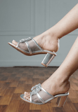 Keira Net Bow Heels