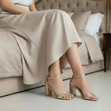 Giulia Arena Block Heel