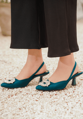 Isabella Slingback Kitten Heel