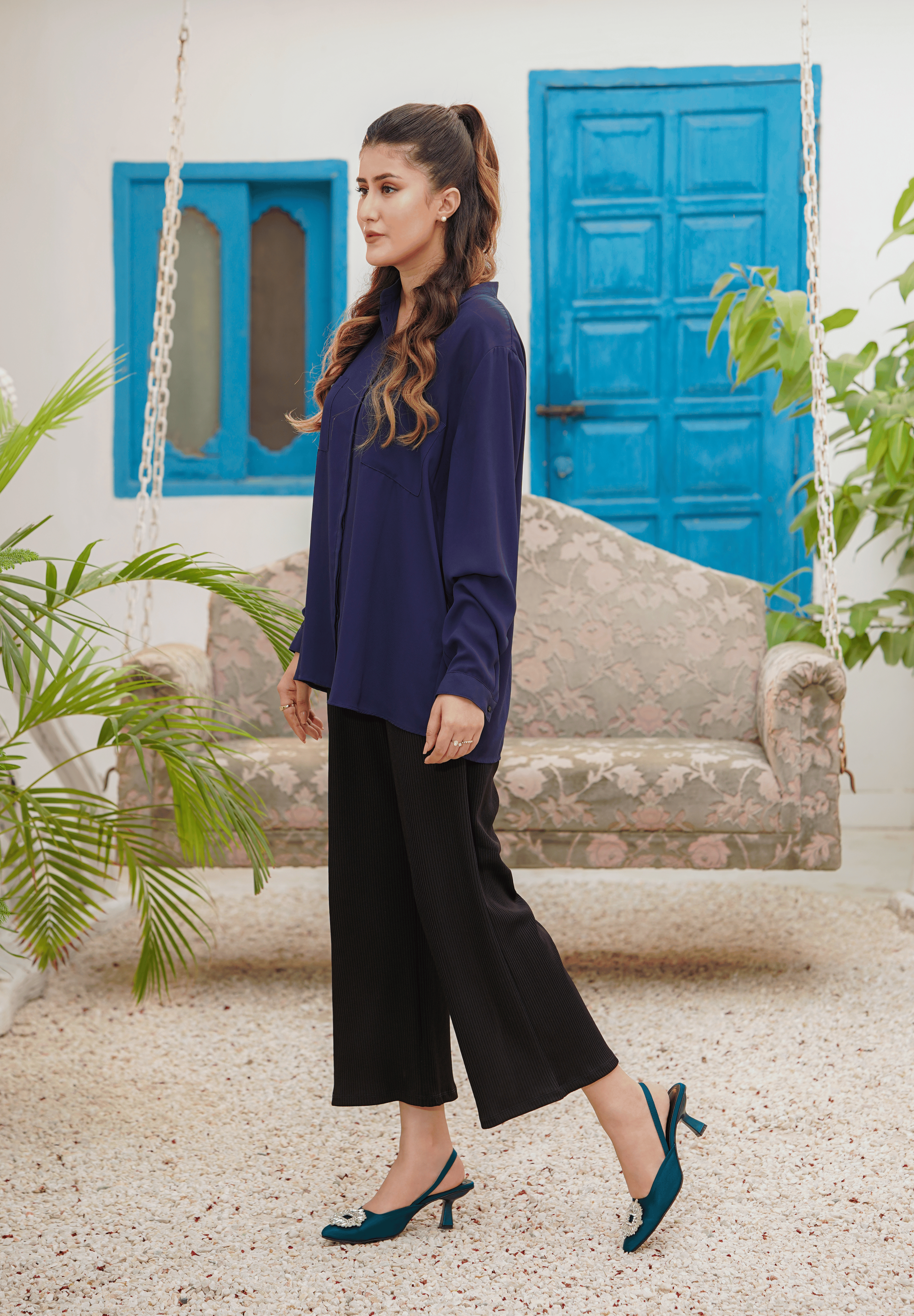 Isabella Slingback Kitten Heel