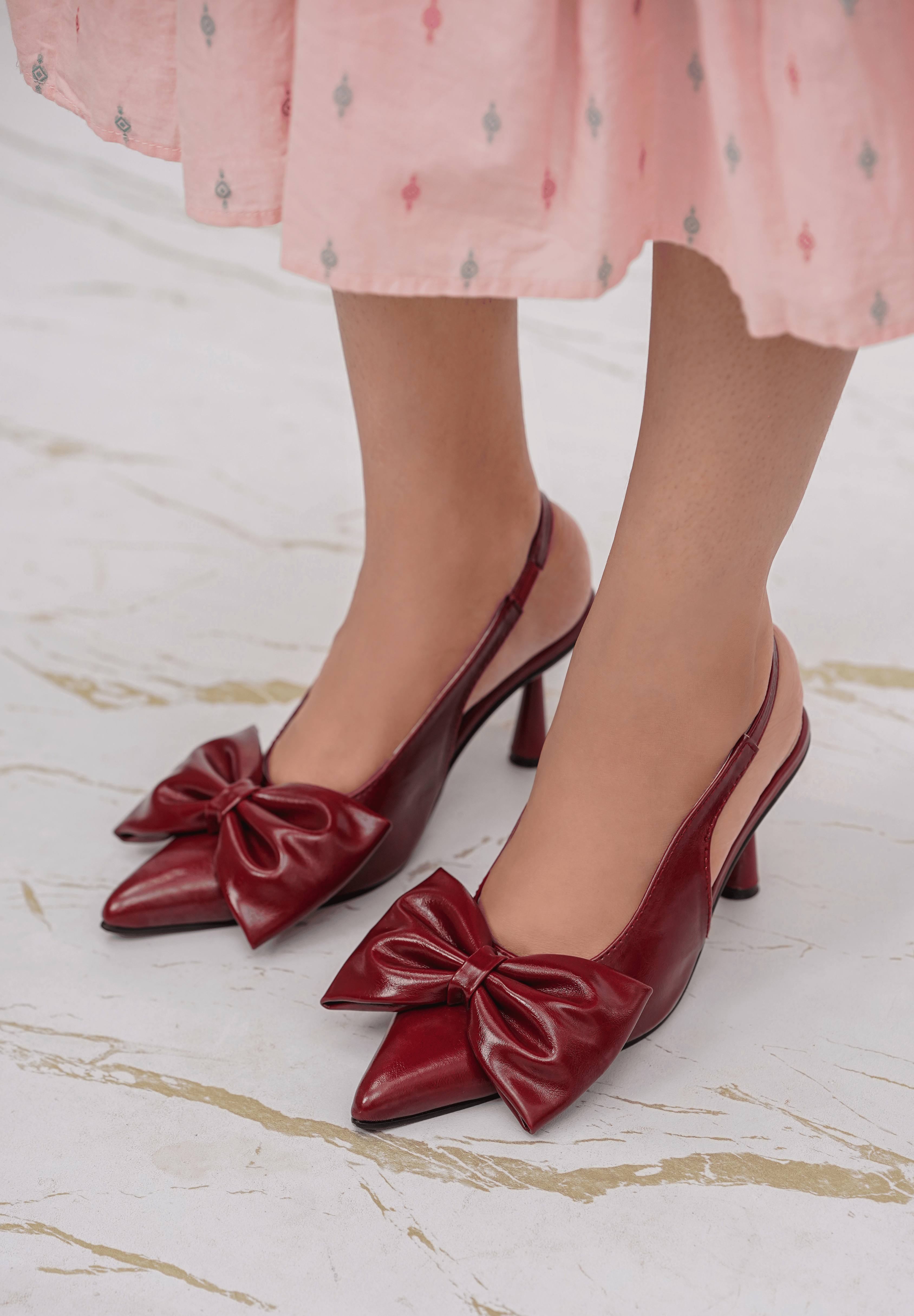 Maldiv Bow Heel Pump