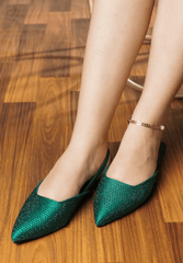 SPICA STONE SLINGBACK FLAT