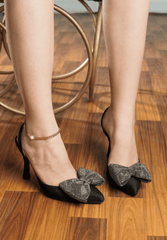 MONICA BELLUCCI BOW SLINGBACK HEEL