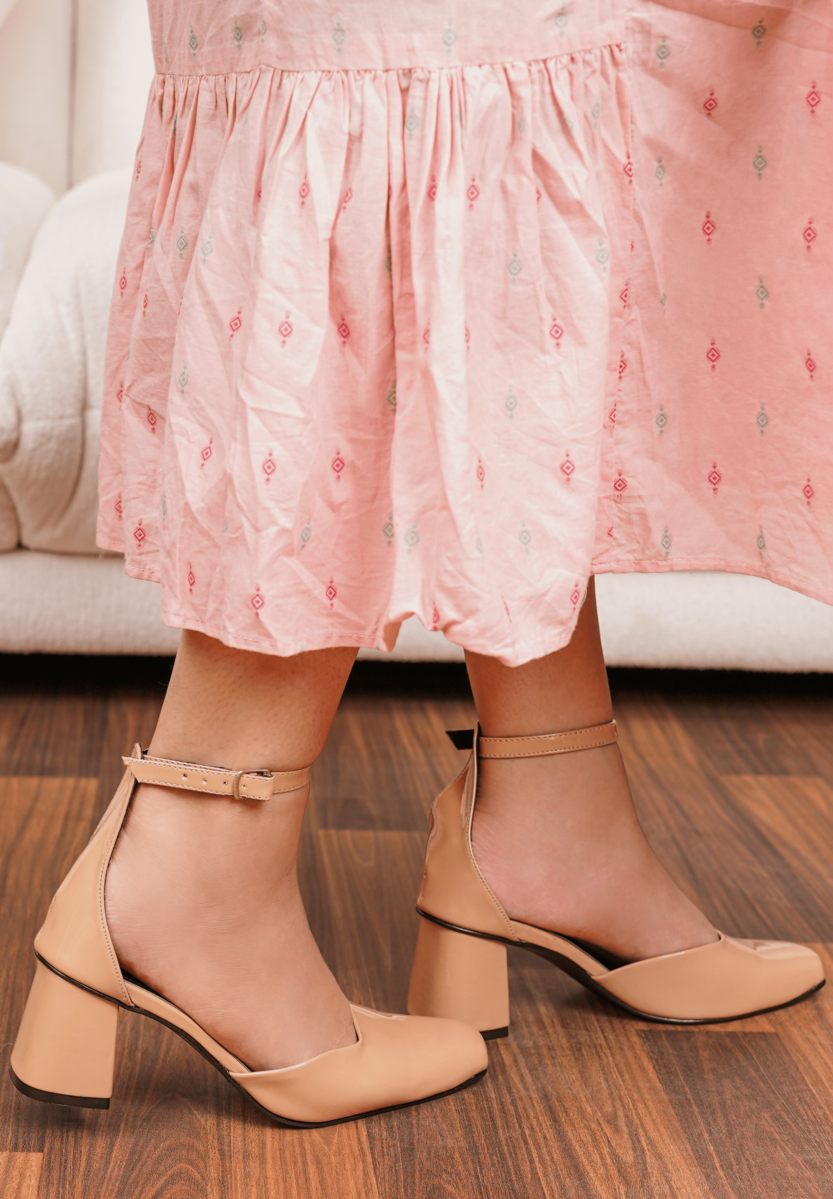 Mariangela Block Heel Pump