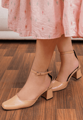 Mariangela Block Heel Pump