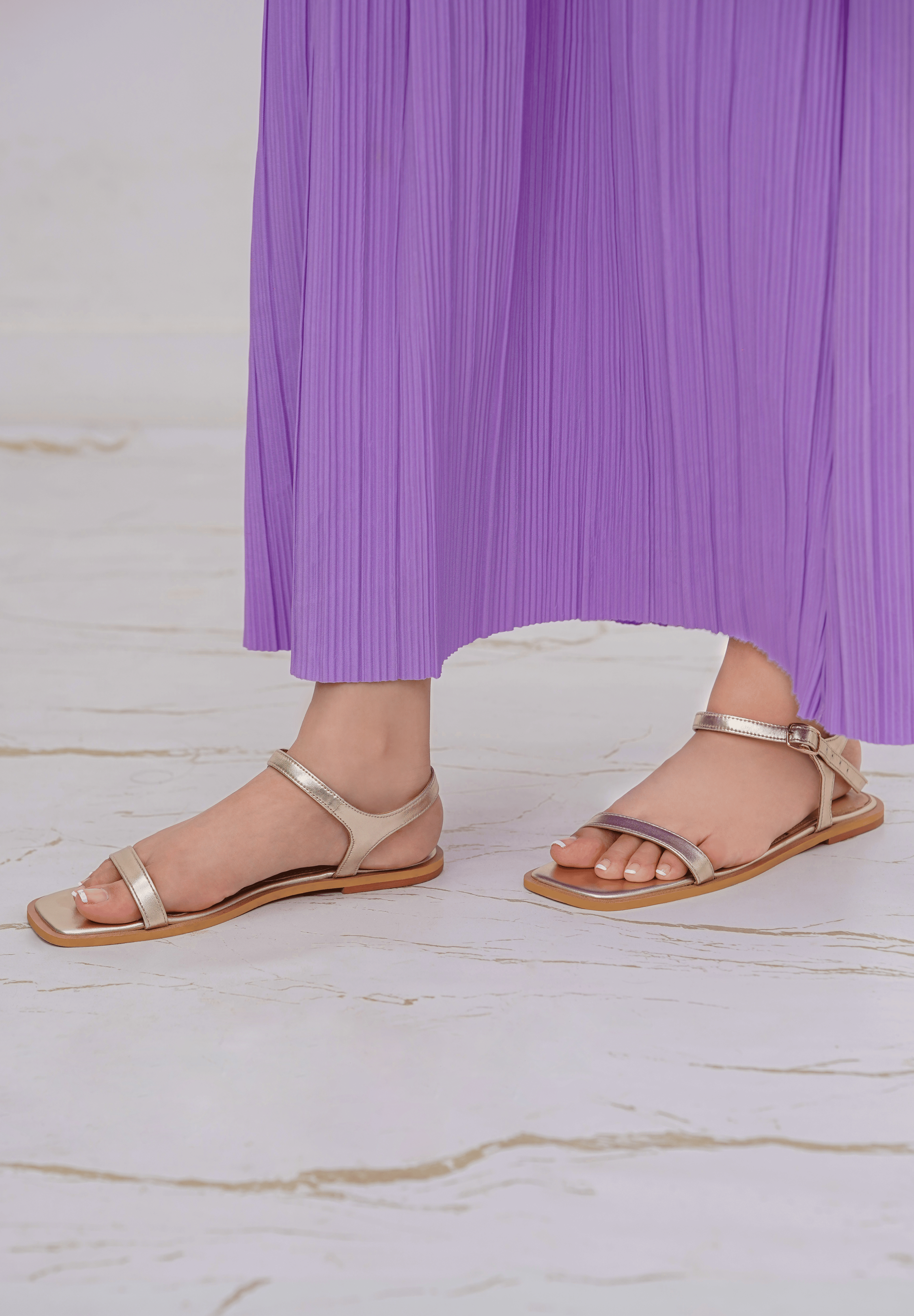 Cara Delevingne Flat Sandals