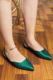 Spica stone slingback