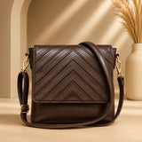 Mocha Brown Crossbody Bag