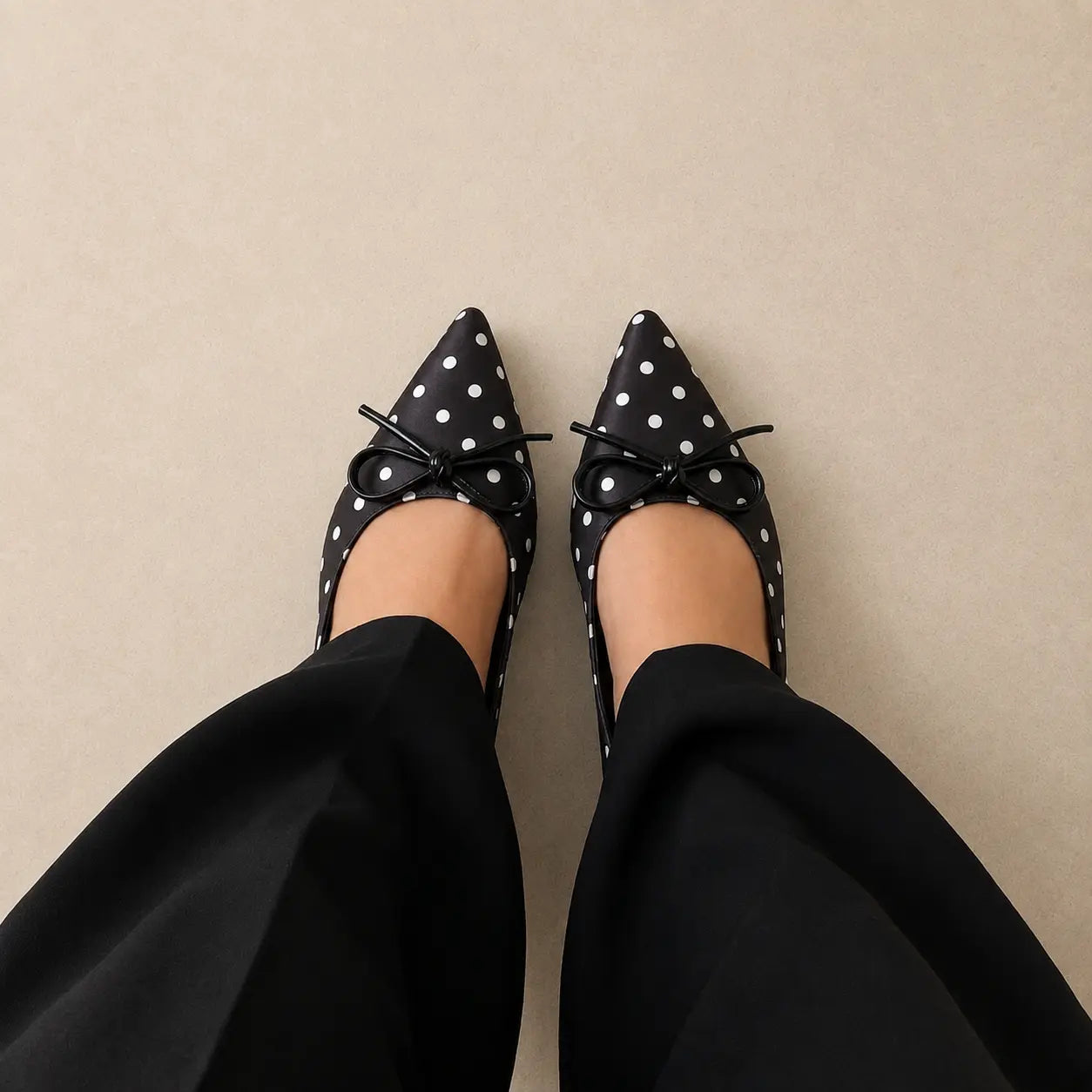 DOT SLINGBACK HEEL