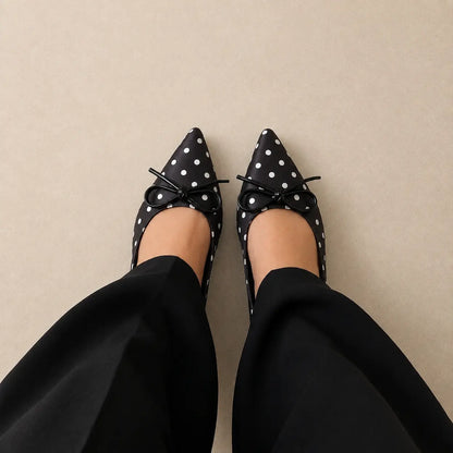 DOT SLINGBACK HEEL