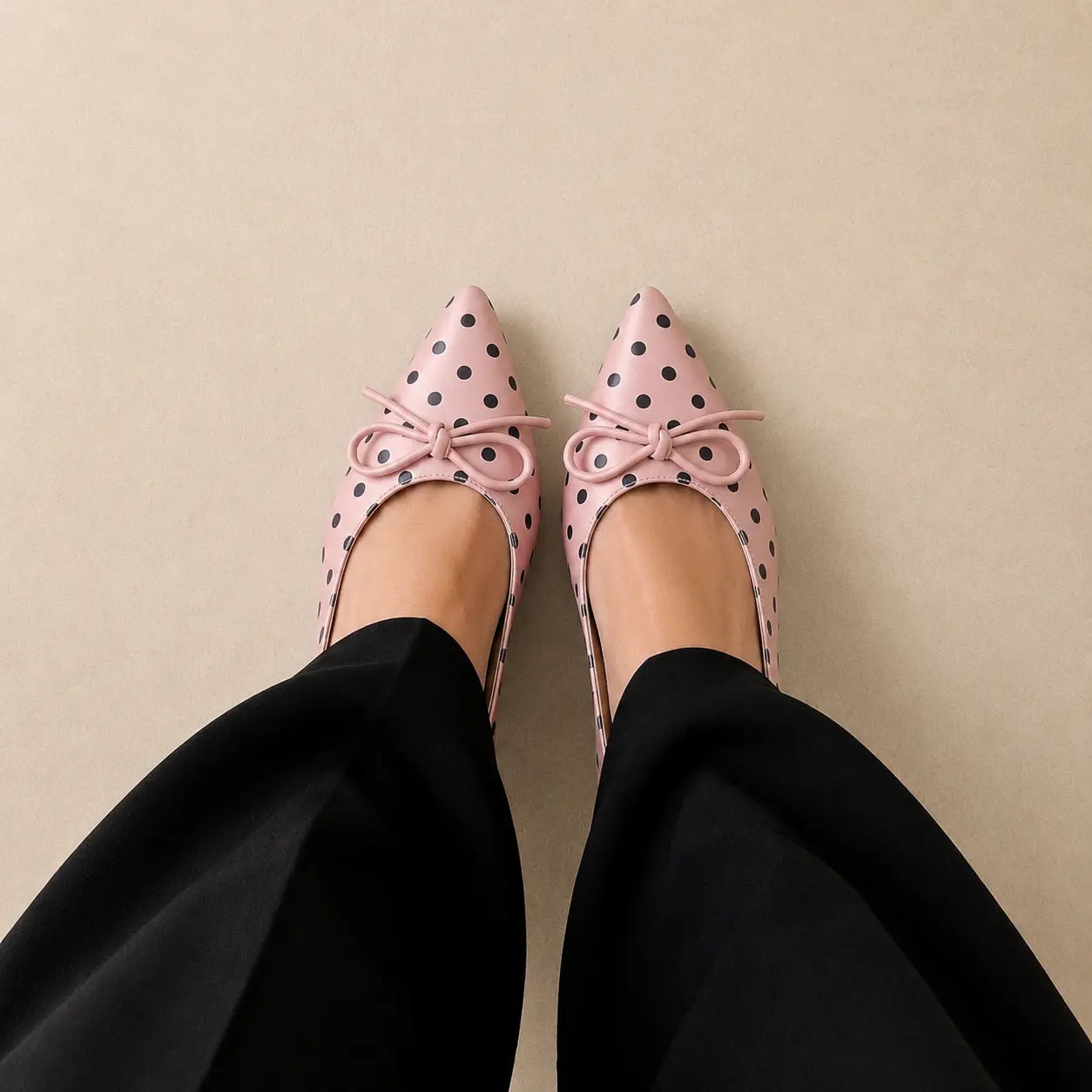 DOT SLINGBACK HEEL