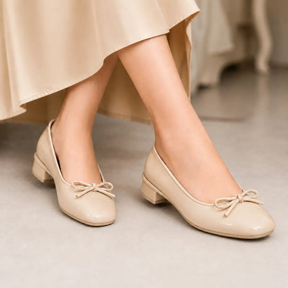 Daisy Bow Pumps