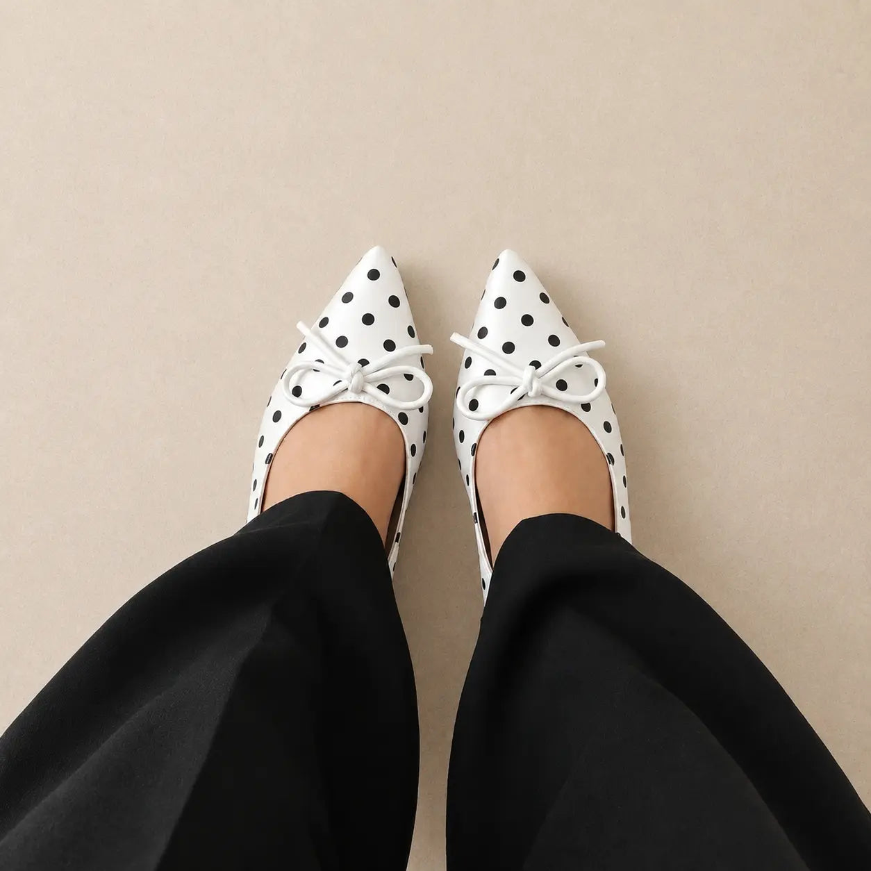 DOT SLINGBACK HEEL