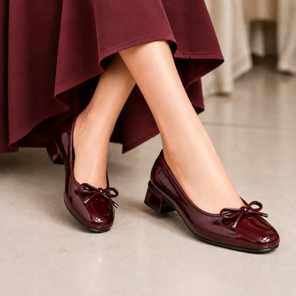 Daisy Bow Pumps
