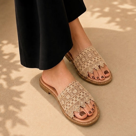 APPLIC FLATS BEIGE